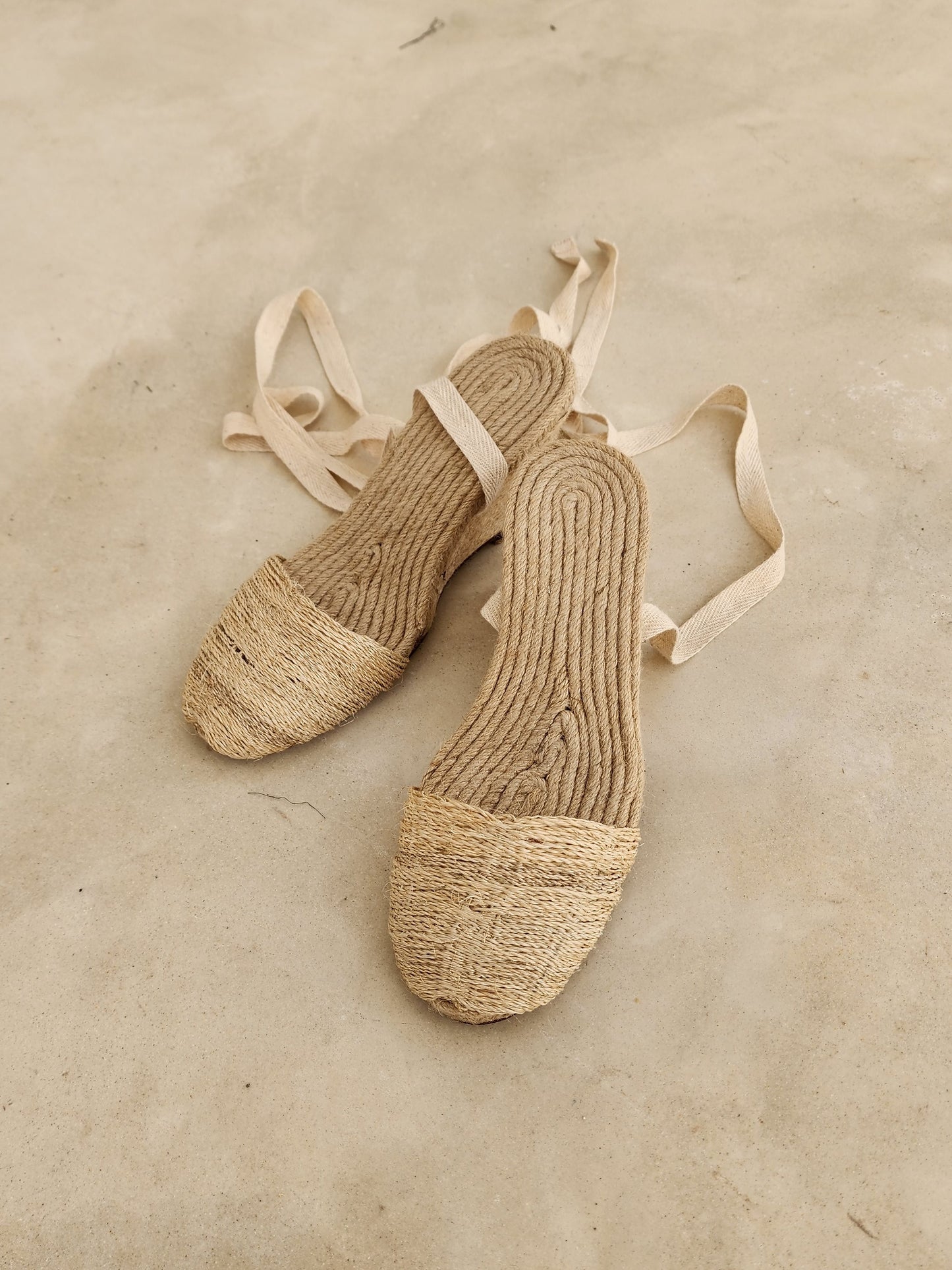 Jute Wedge Heel - l u • c i e e