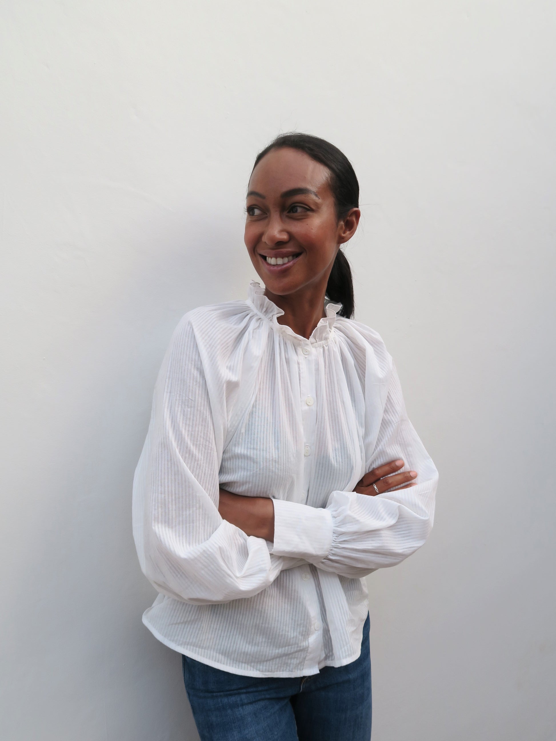 02 Amour Organic Blouse - l u • c i e e