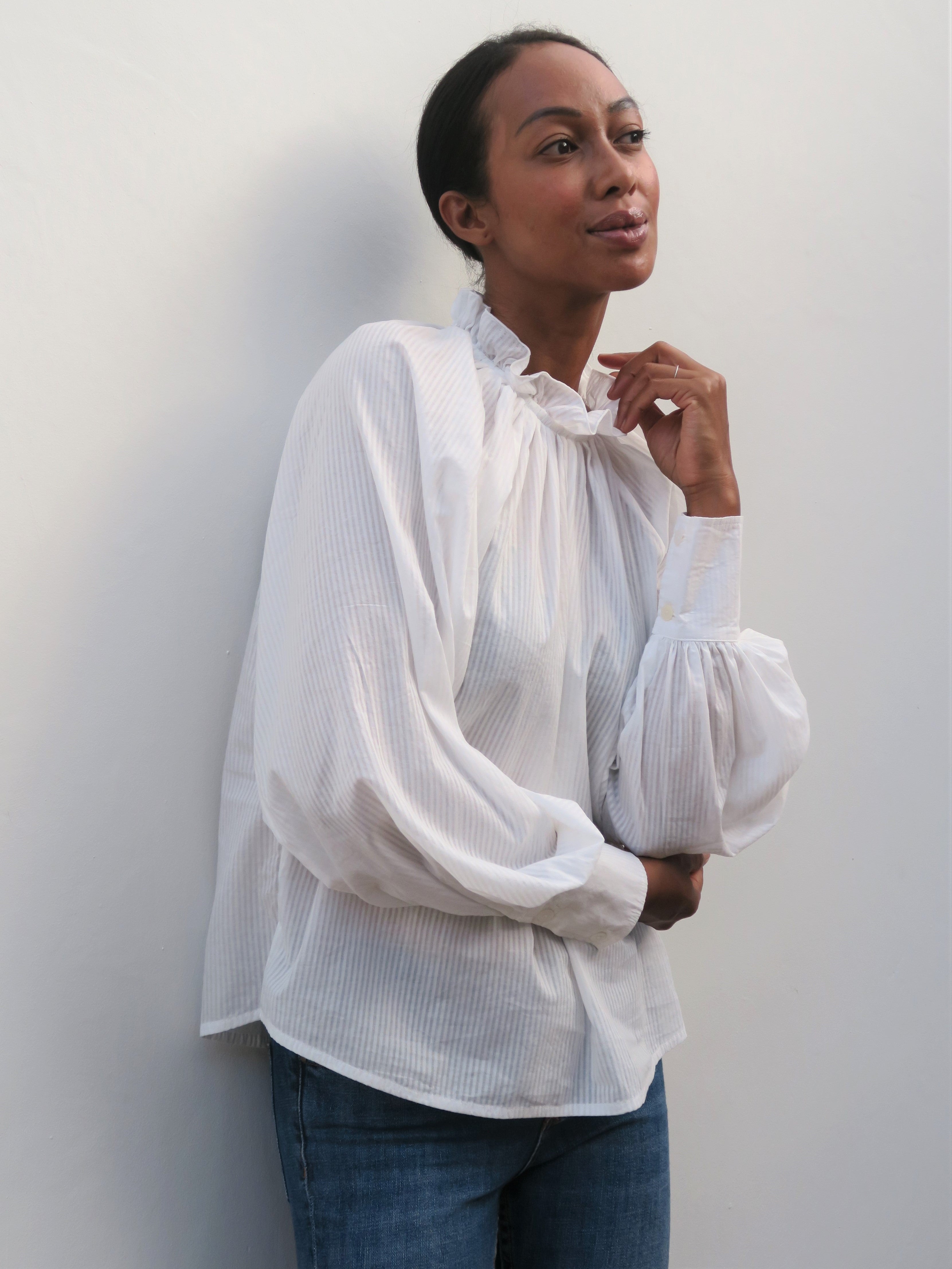 03 Amour Organic Blouse - l u • c i e e