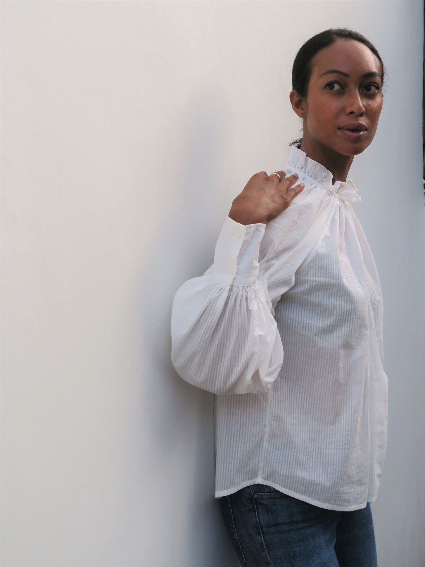 03 Amour Organic Blouse - l u • c i e e