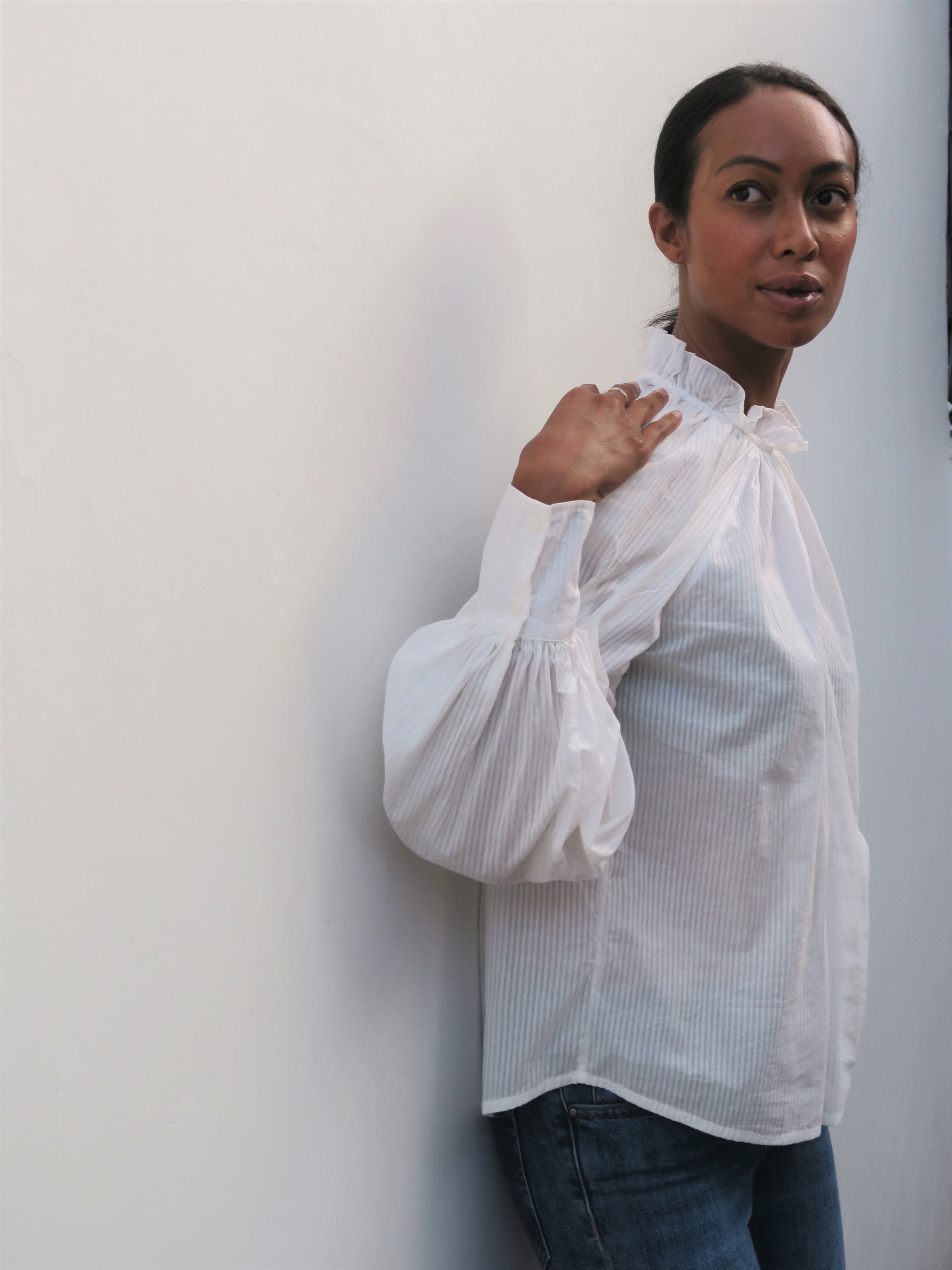 03 Amour Organic Blouse - l u • c i e e