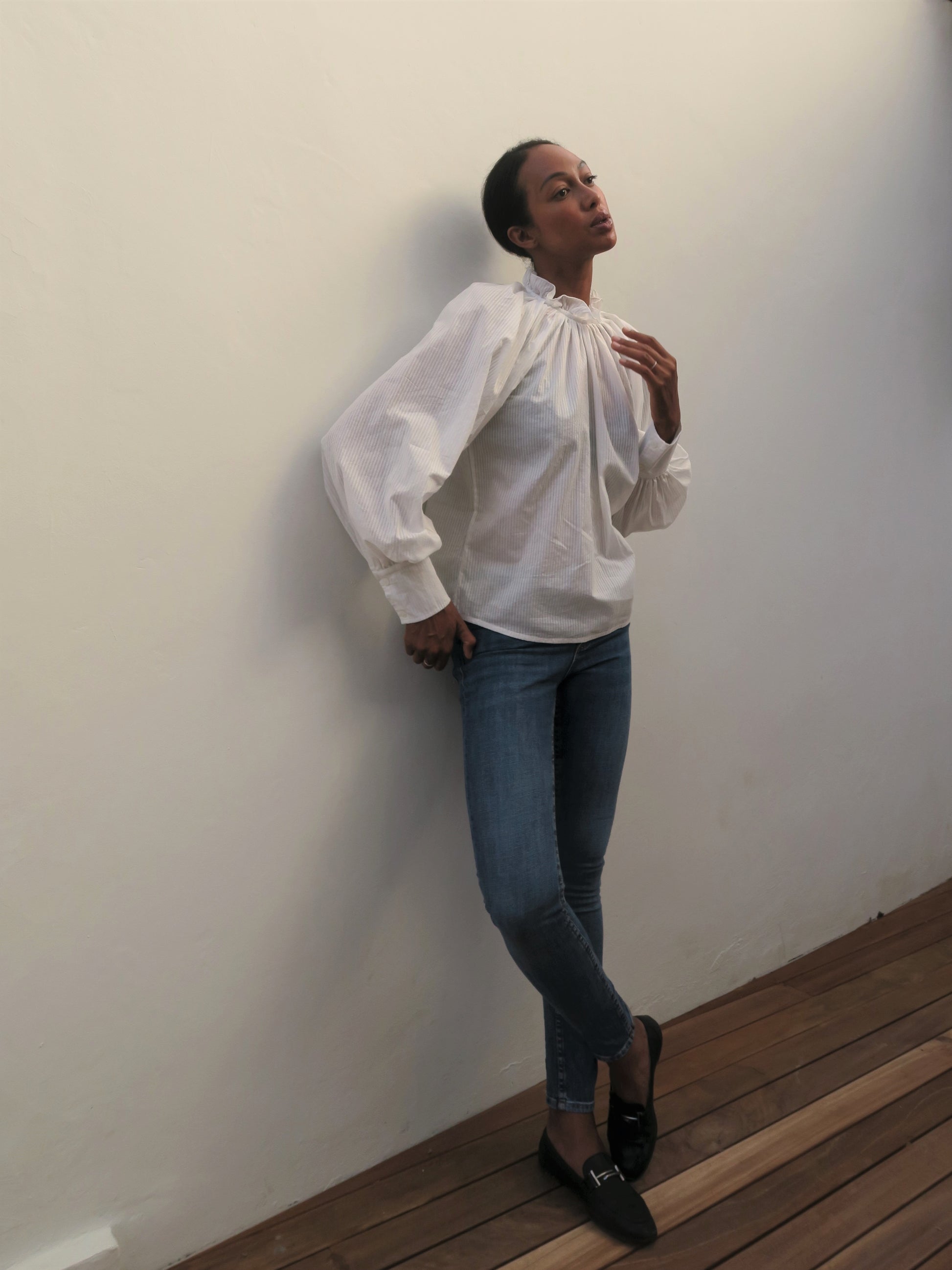 03 Amour Organic Blouse - l u • c i e e