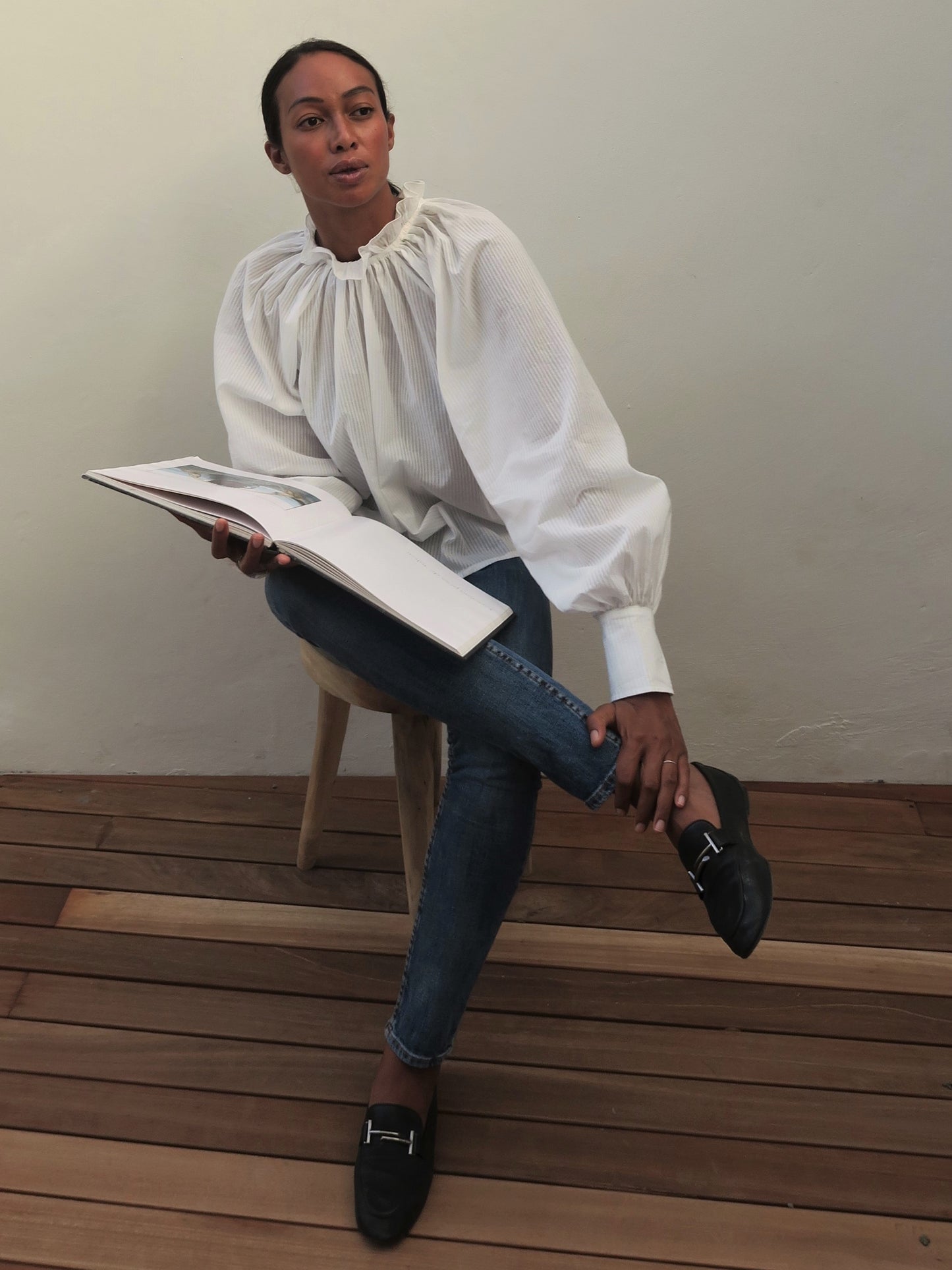03 Amour Organic Blouse - l u • c i e e