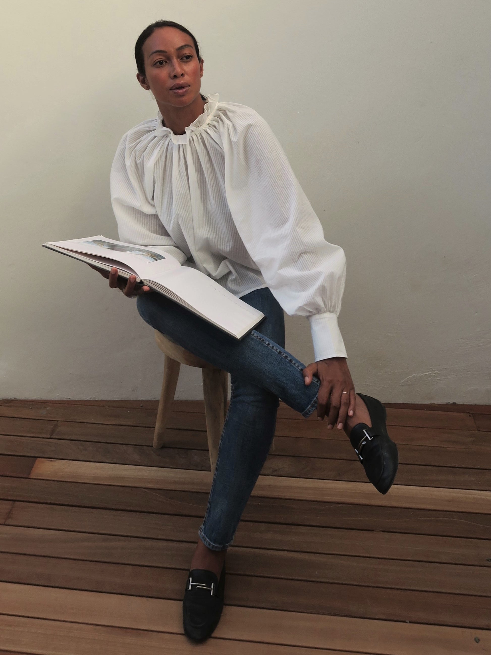 03 Amour Organic Blouse - l u • c i e e