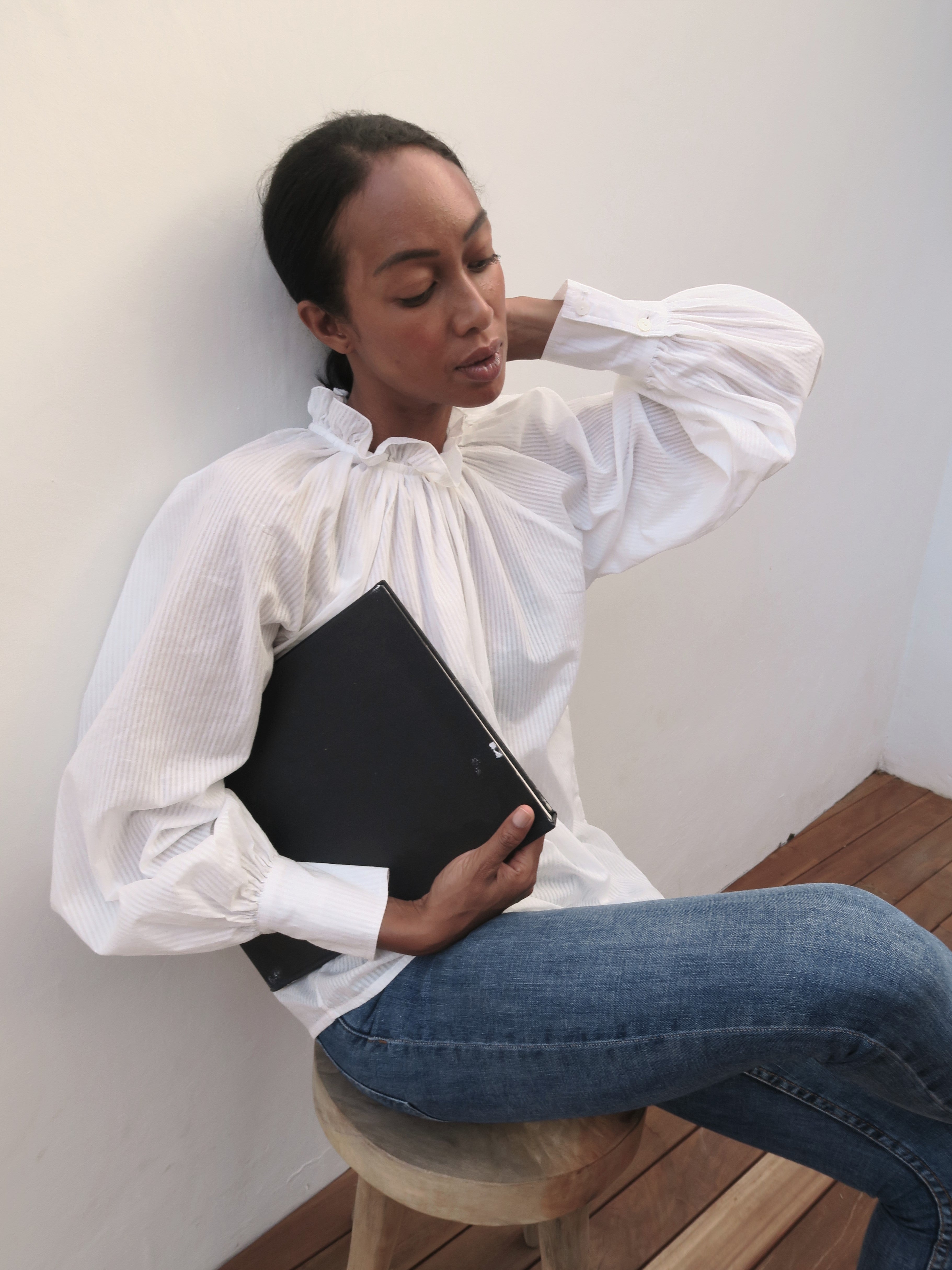 03 Amour Organic Blouse - l u • c i e e