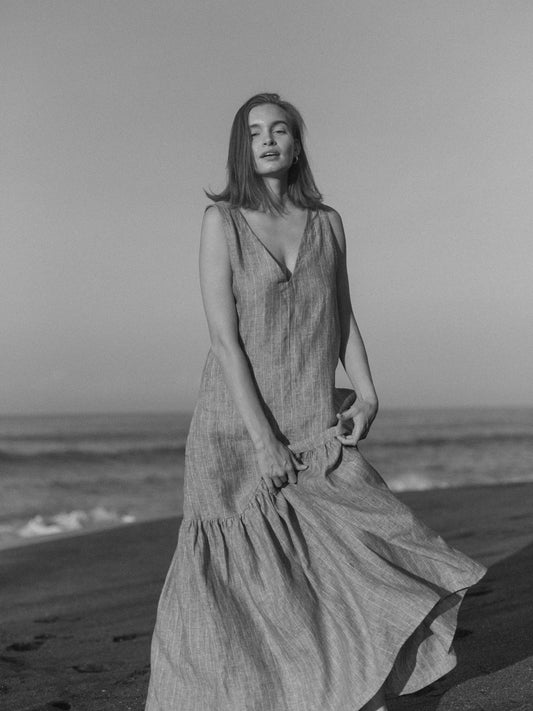 Julia Linen Dress - l u • c i e e