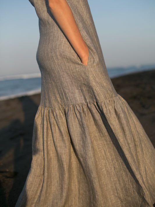Julia Linen Dress - l u • c i e e