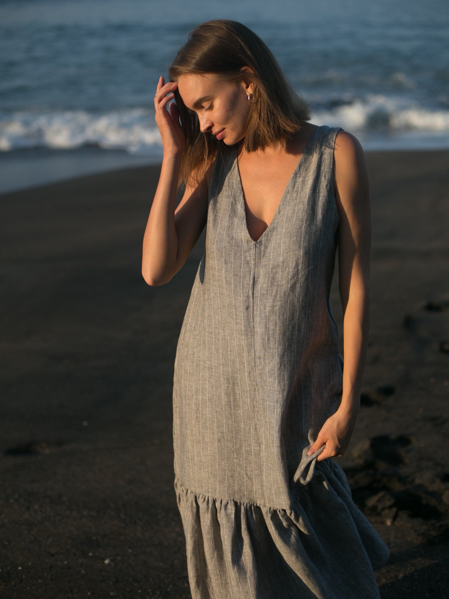 Julia Linen Dress - l u • c i e e