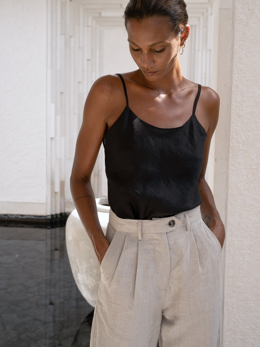 Frangipani Top in Black - l u • c i e e