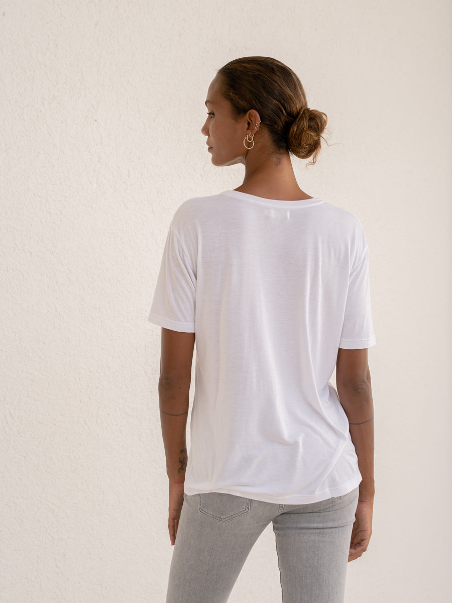 Short Sleeve Round Neck Tee - l u • c i e e